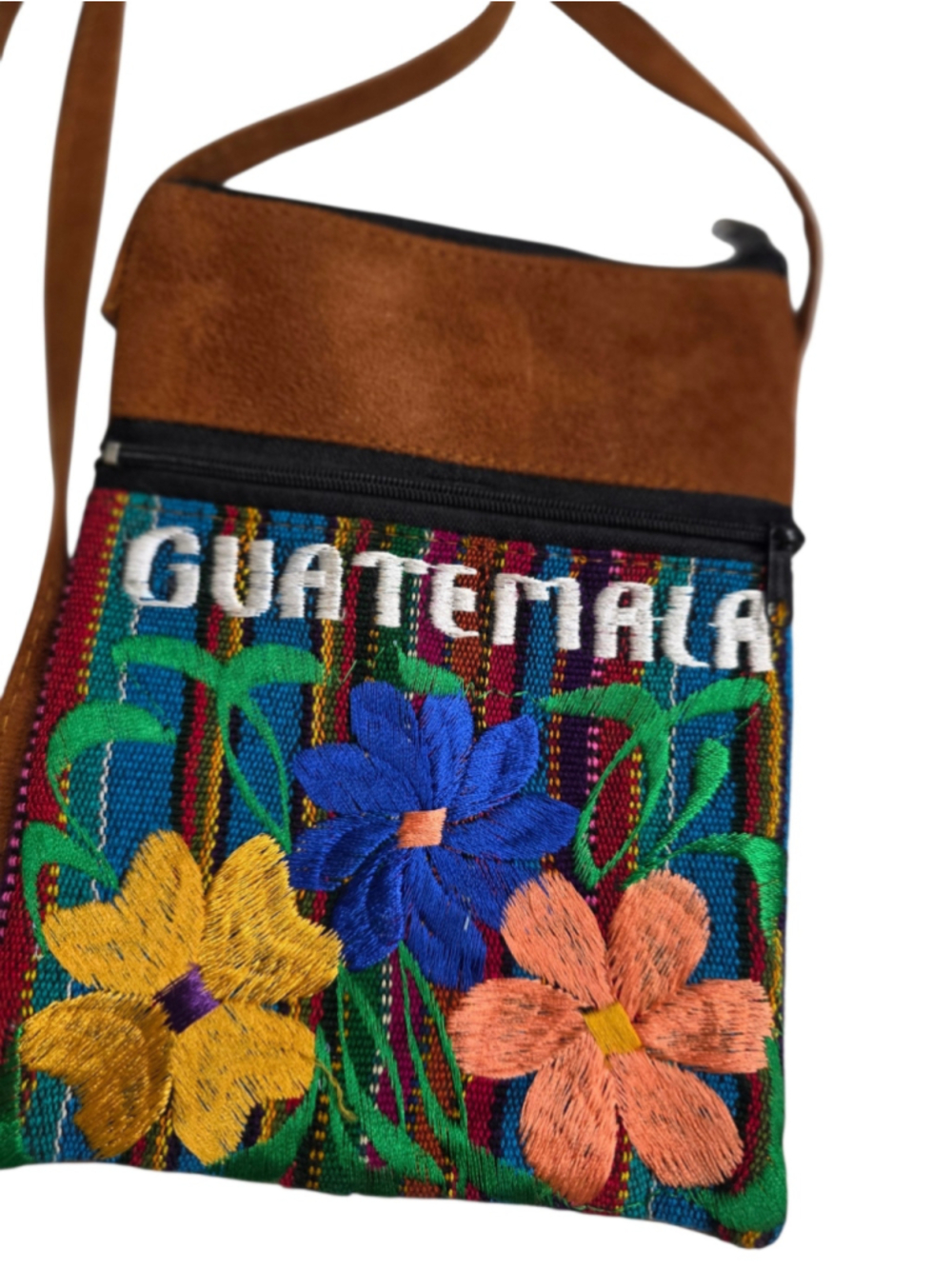 Women's Unbranded Crossbody Bag One Size Brown Multicolor